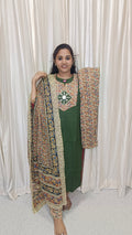 Cotton 3 piece set collections green