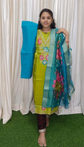 Kurti with pant & dupatta new