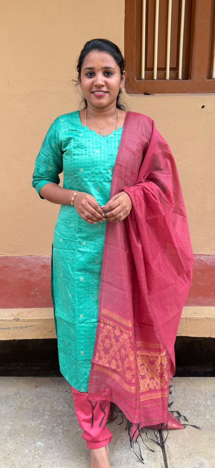 Premium Raw silk Kurti set SB0060