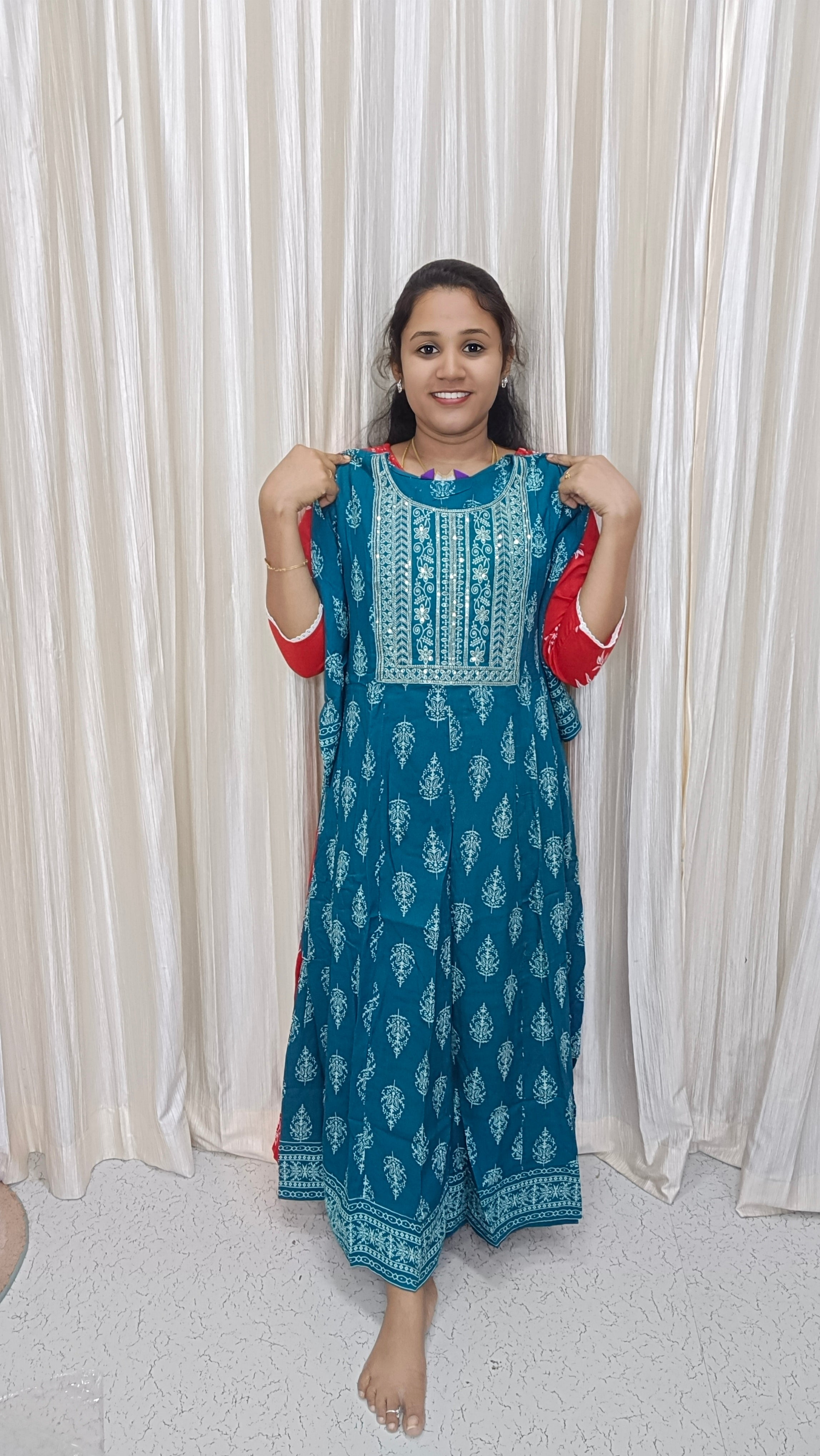 Cotton Umbrella Kurtis
