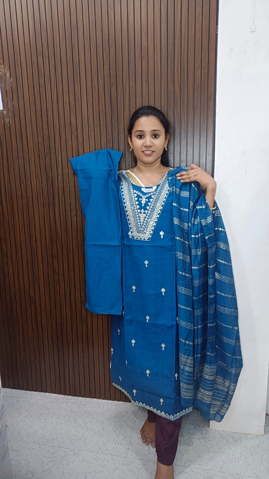 Kurti with pant and duppata