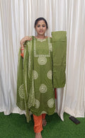 Side open kurti  set