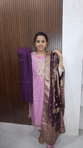 Kurti with pant and duppata