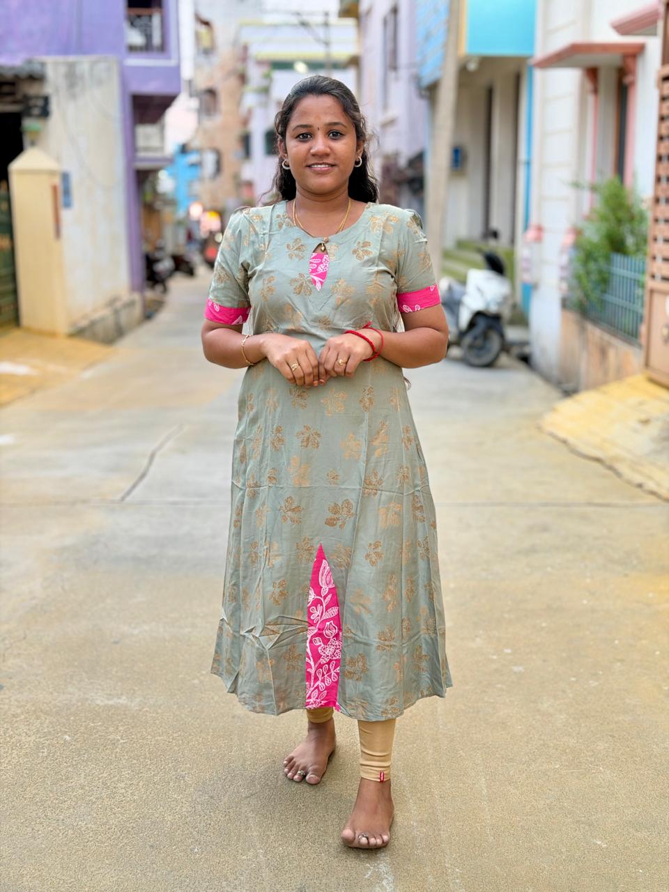 Customized aline kurti