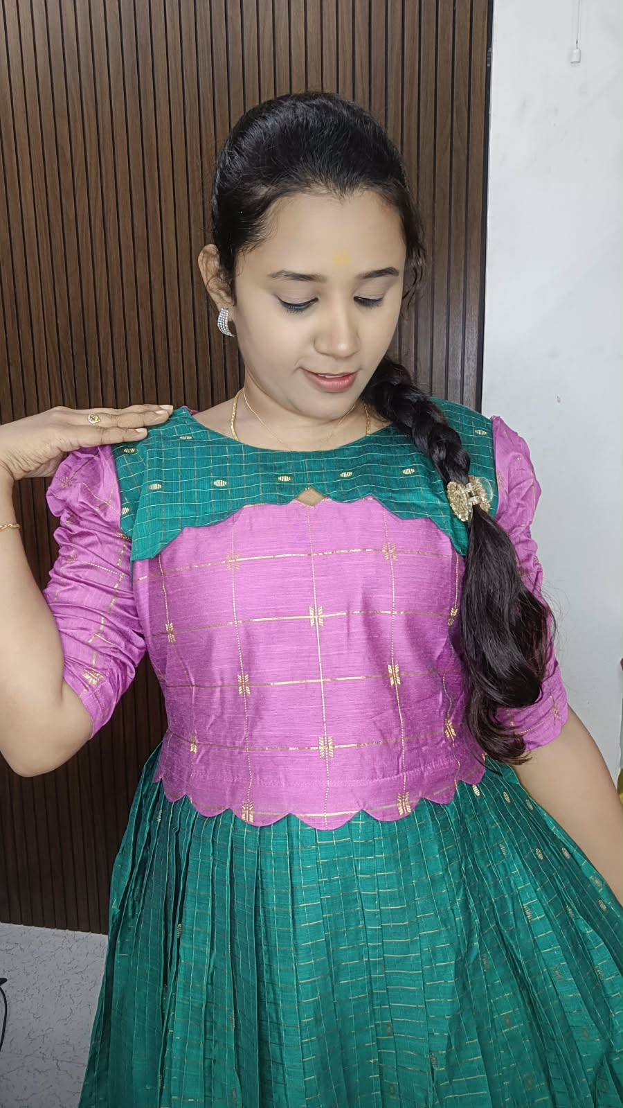 Own Brand Customized Raw silk maxi