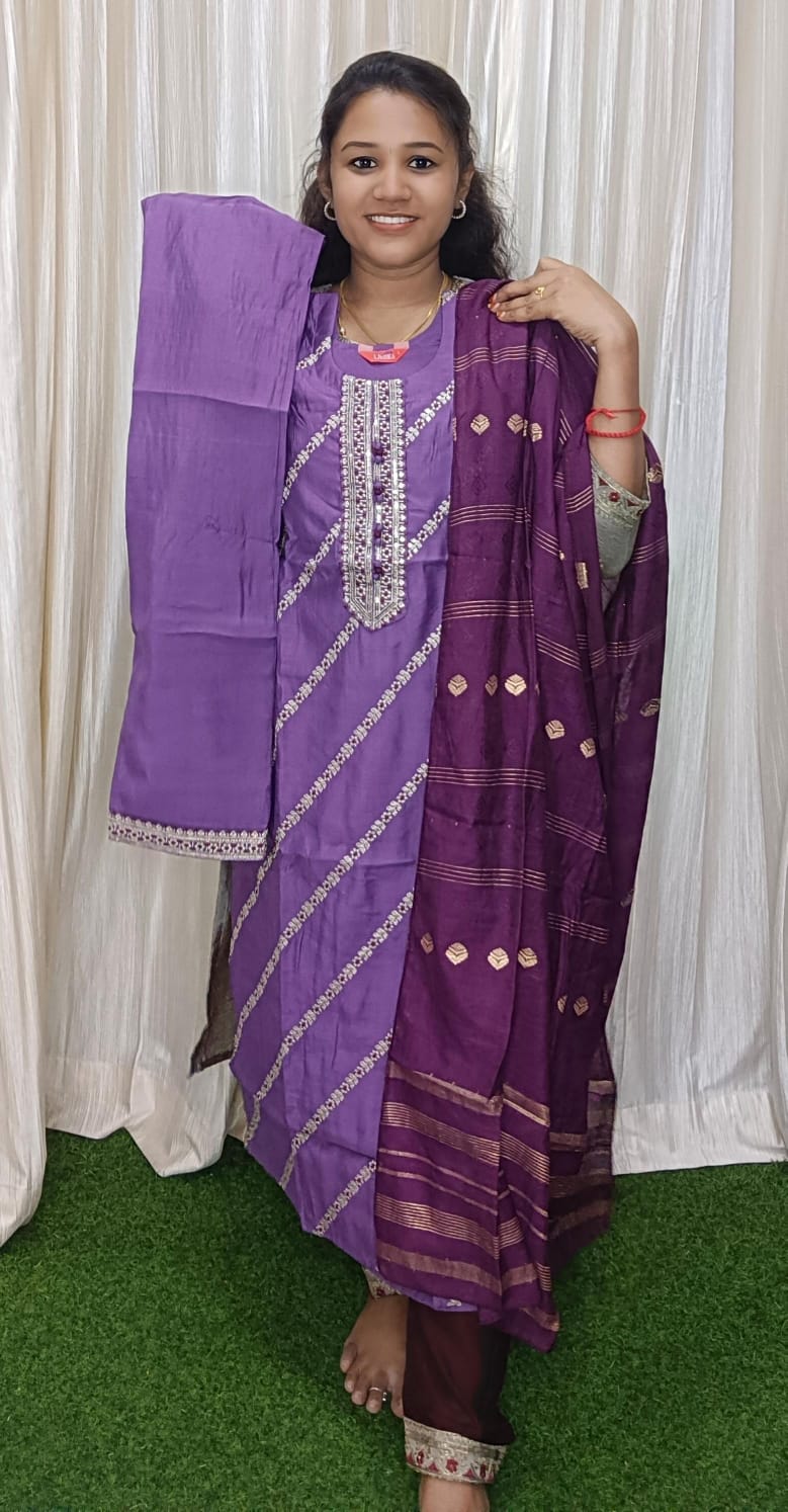 Kurti with pant & dupatta new