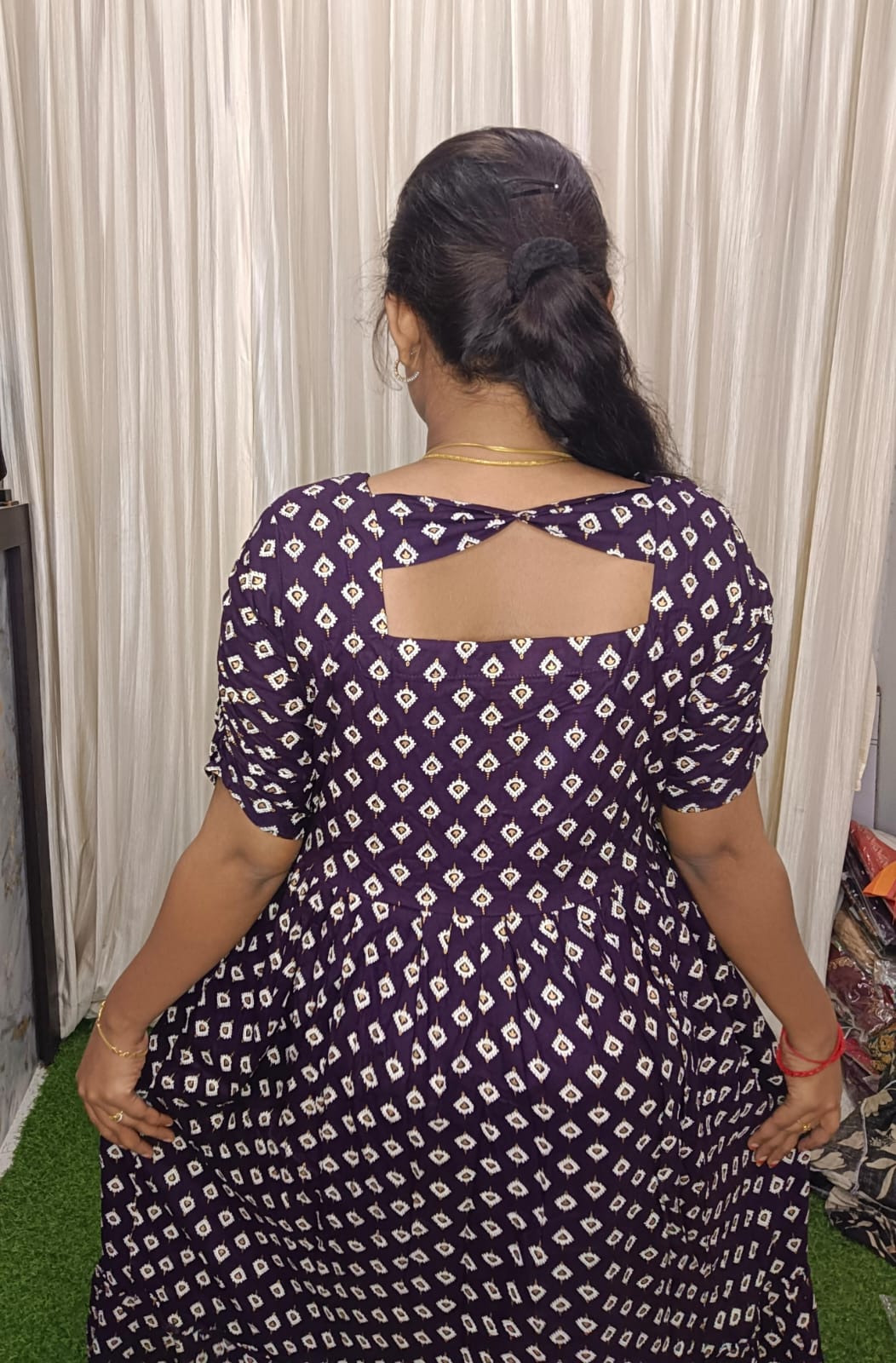 Own brand Customised Rayon maxi
