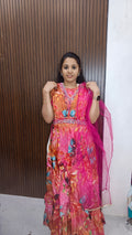 Kurti with pant and dupatta