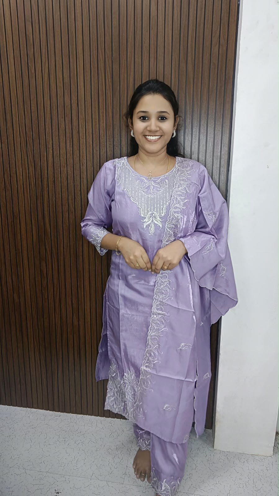 Kurti with pant and dupatta