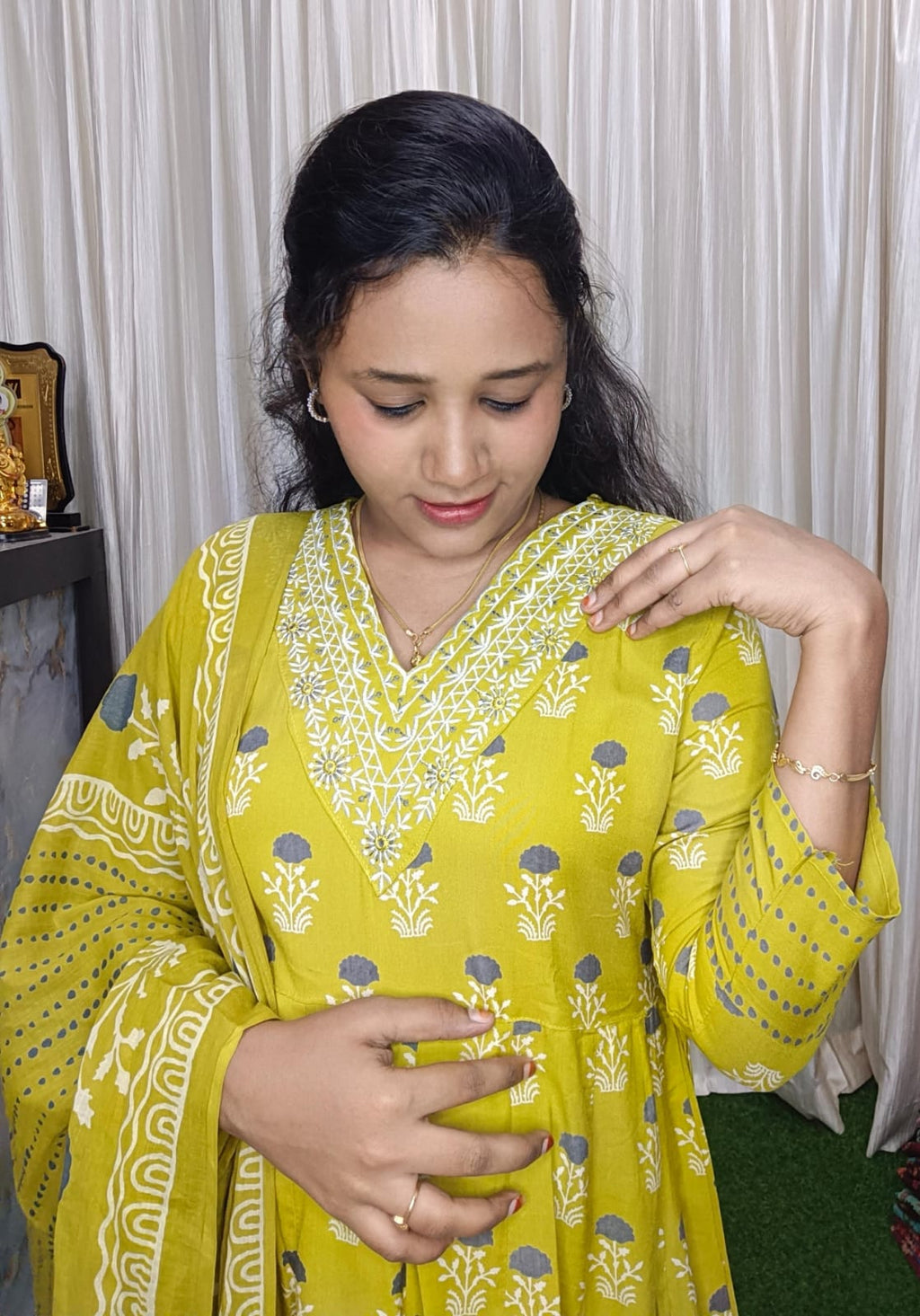 Cotton Umberalla with dupatta
