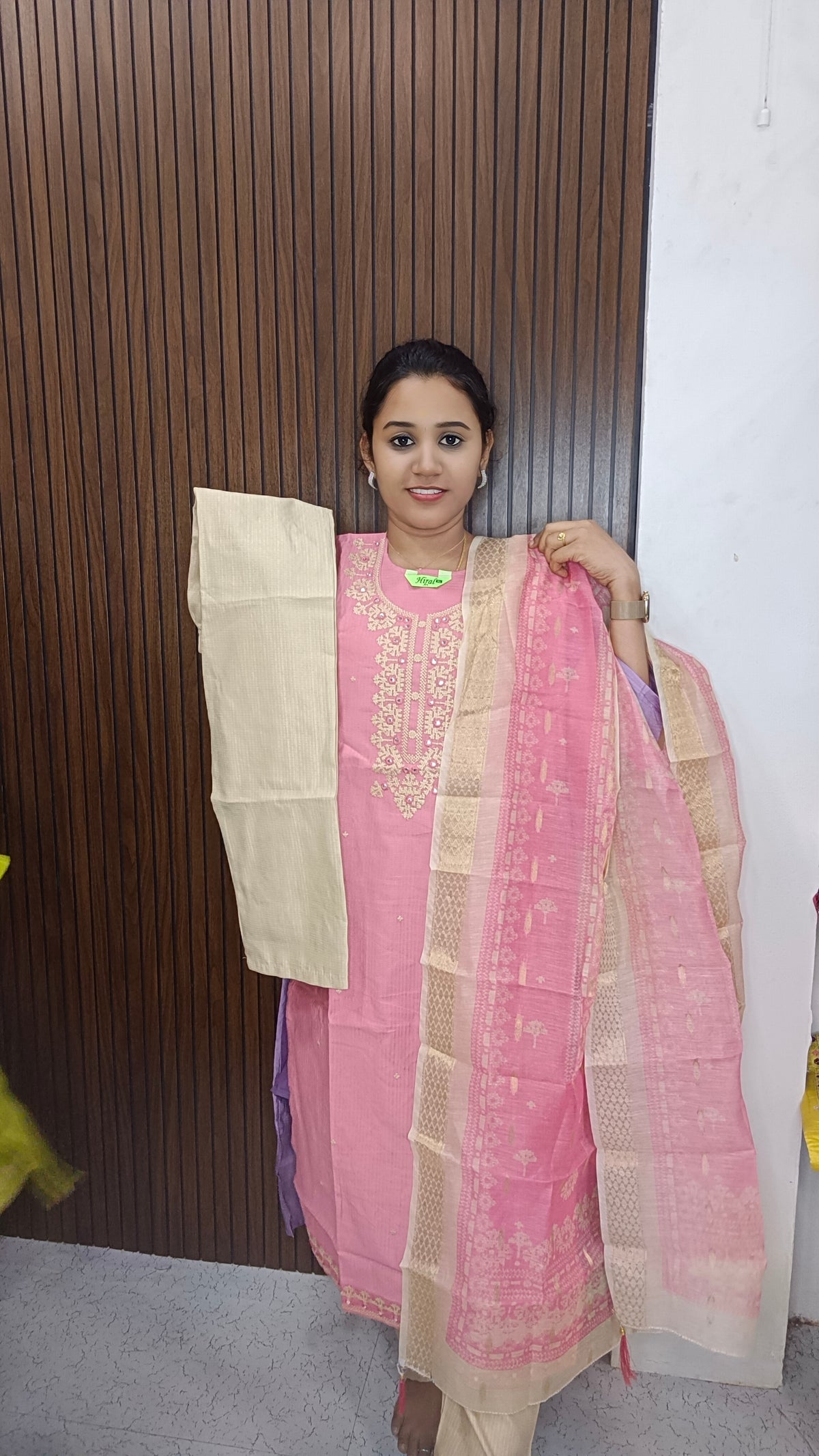 Kurti with pant and dupatta