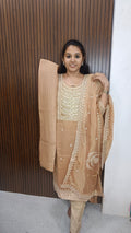 Kurti with pant and dupatta