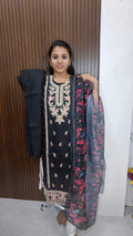 Kurti with pant and dupatta