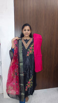Kurti with pant and dupatta