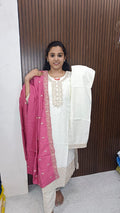 Kurti with pant and duppata