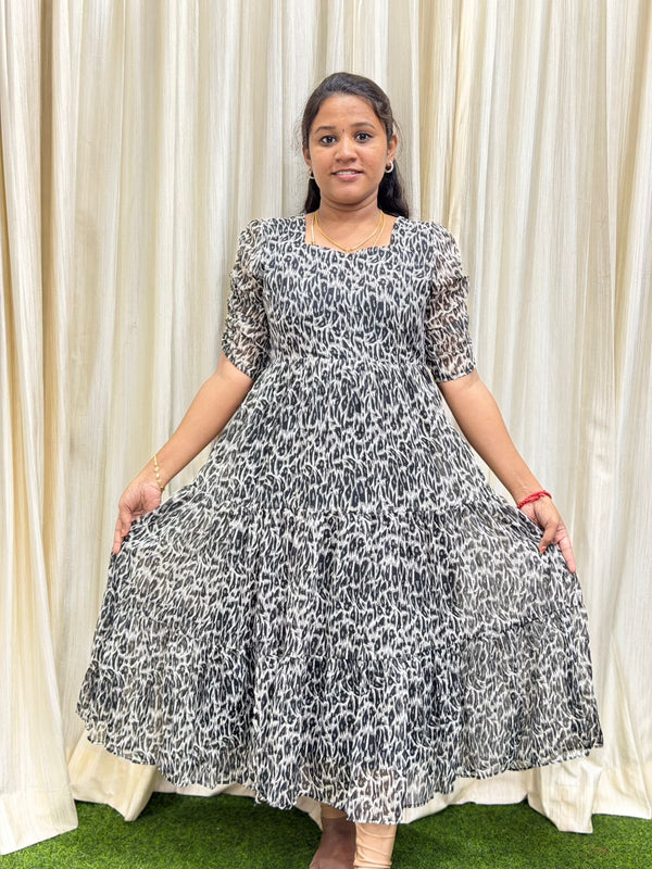 Customized Georgette Maxi