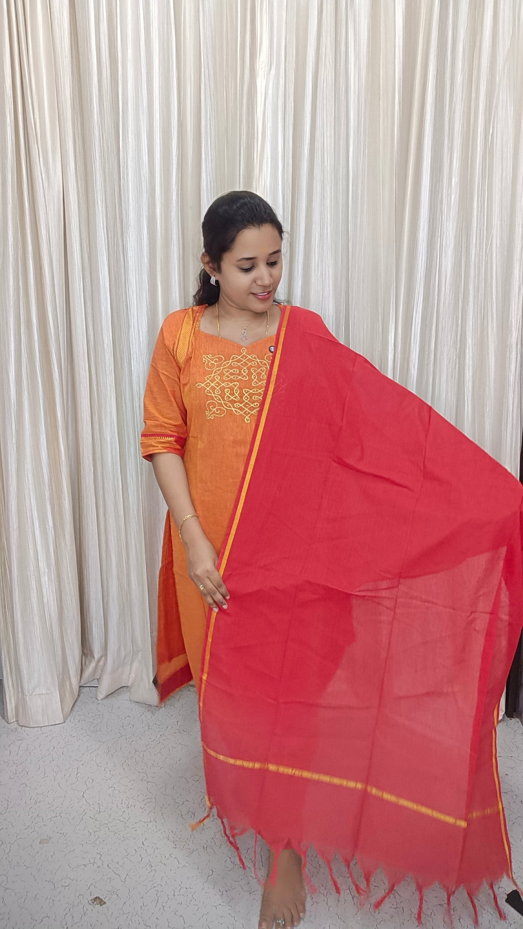 Premium Mangalgiri Cotton 3 piece set collections