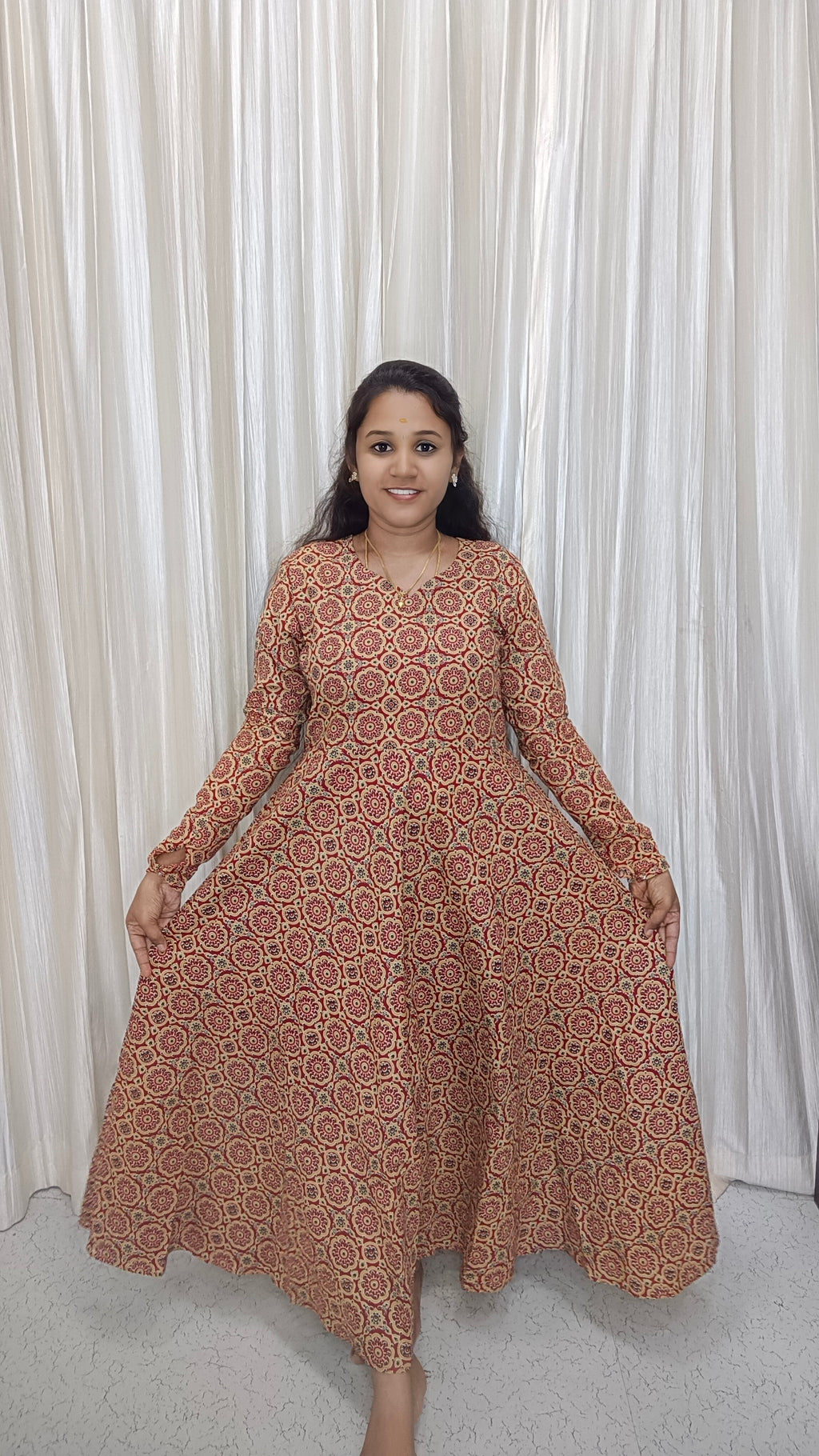 Customised Kalamkari maxi
