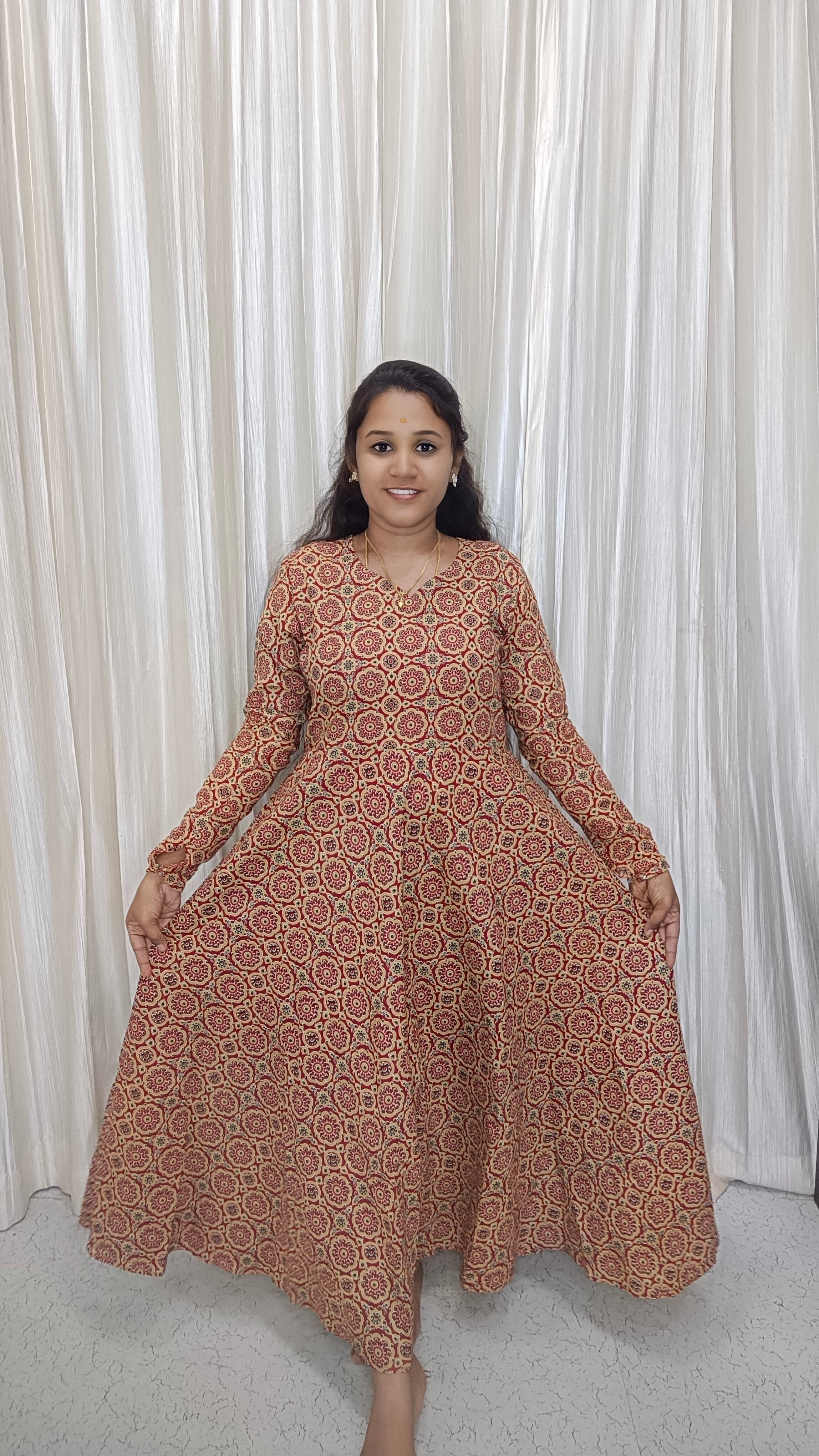 Customised Kalamkari maxi