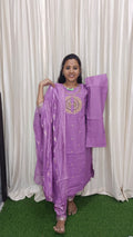 Kurti with pant and dupatta