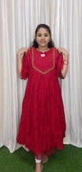 Hand work kurtis