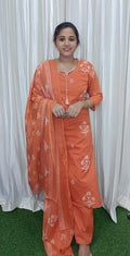 Side open kurti  set