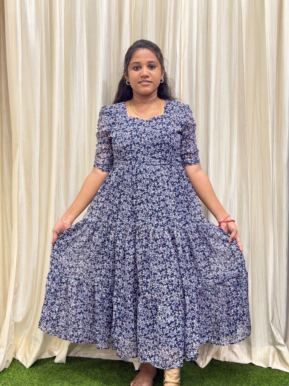Customized Georgette Maxi