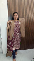 Cotton Bhathik Kurti Set