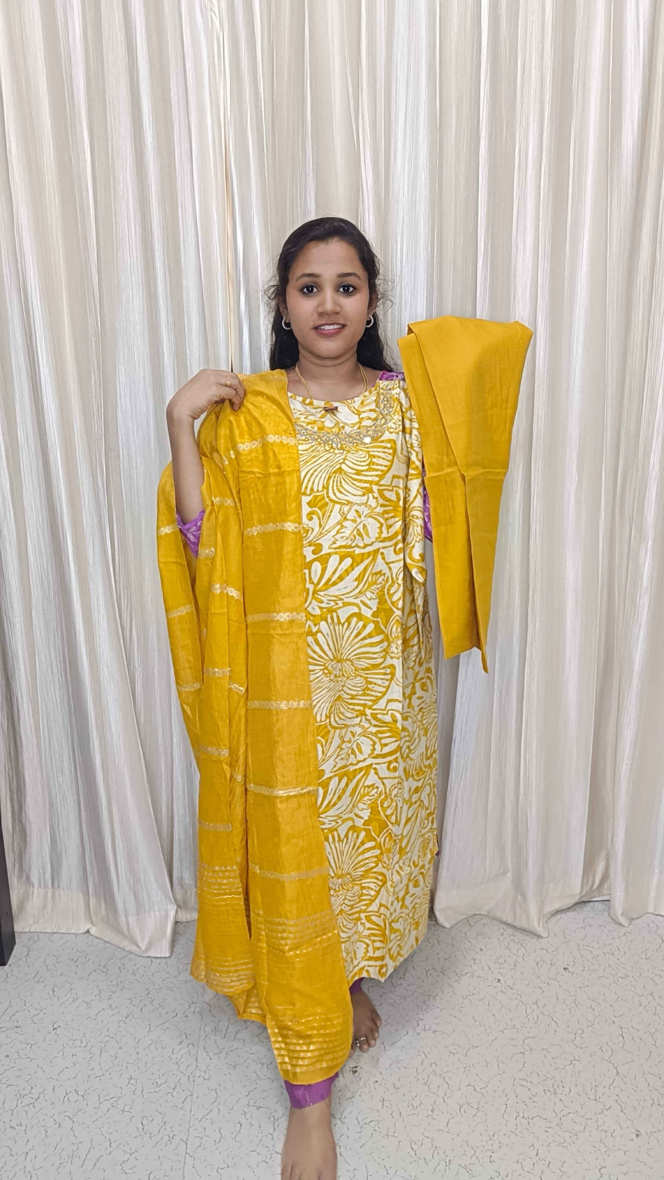 Kurti pant with duppata sets