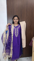 Kurti with pant and duppata