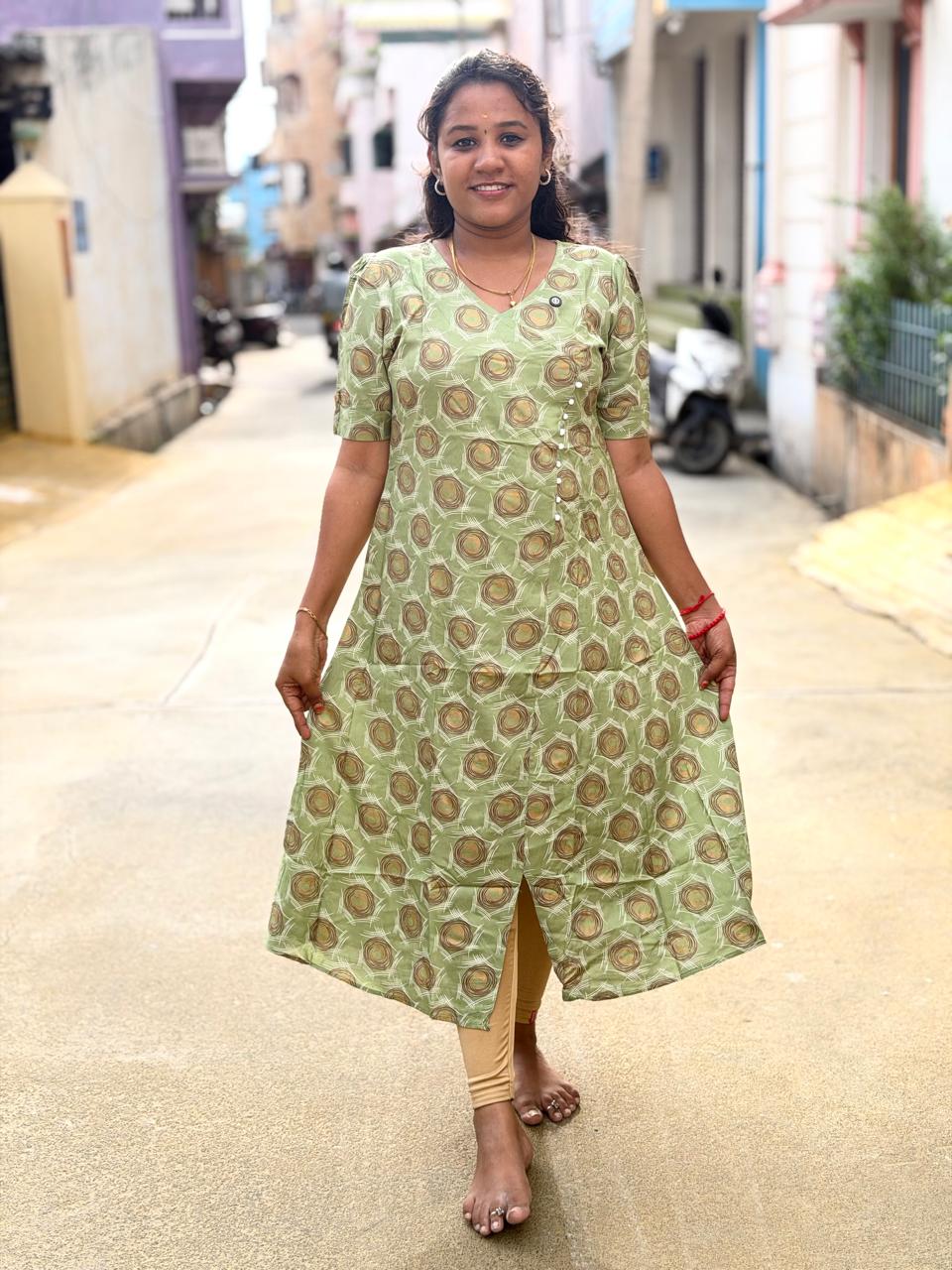 Customized aline kurti