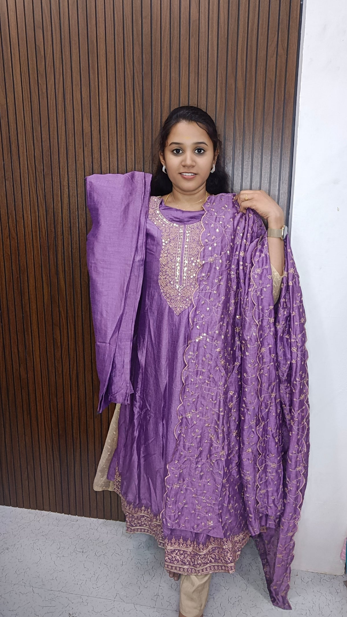 Kurti with pant and dupatta