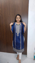 Grand side open Kurti