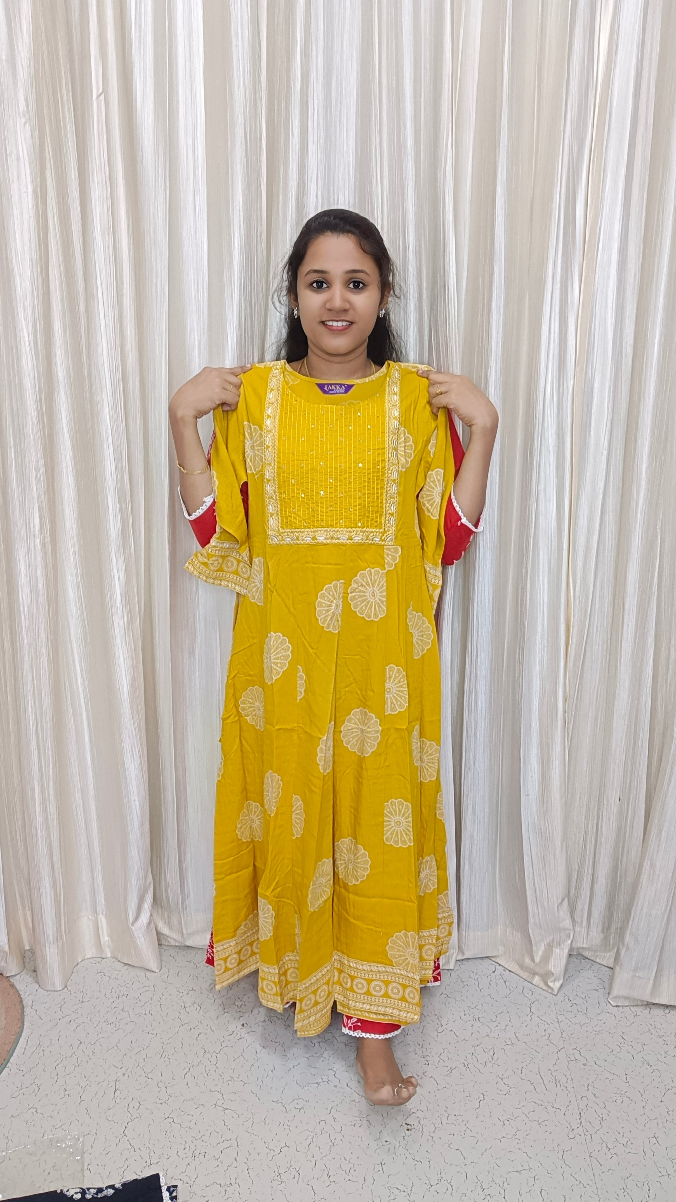 Cotton Umbrella Kurtis