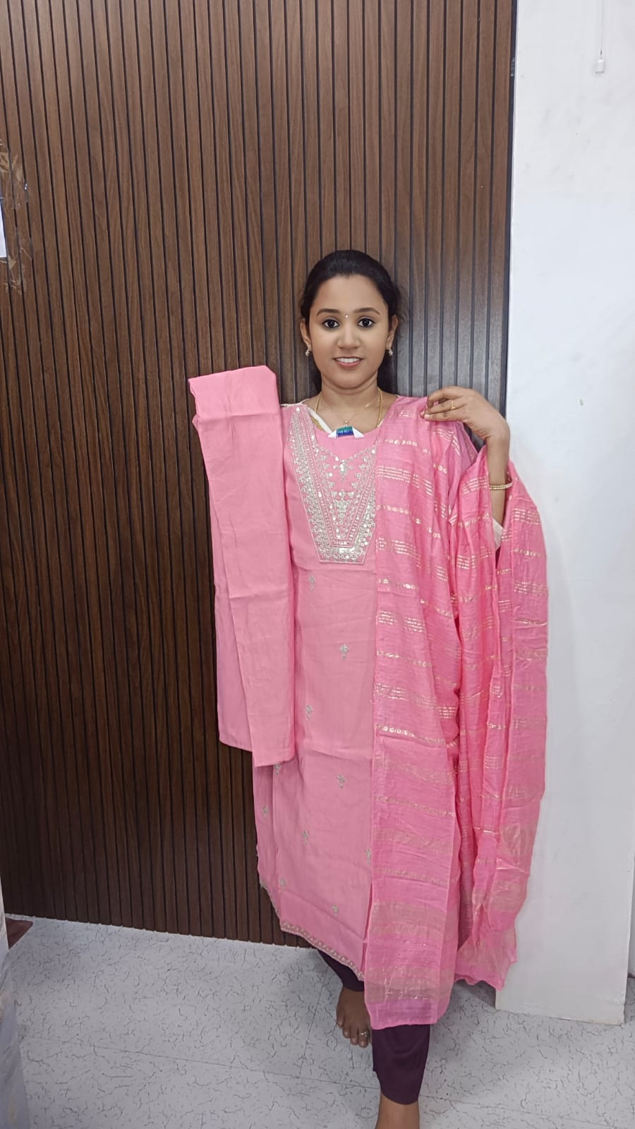 Kurti with pant and duppata