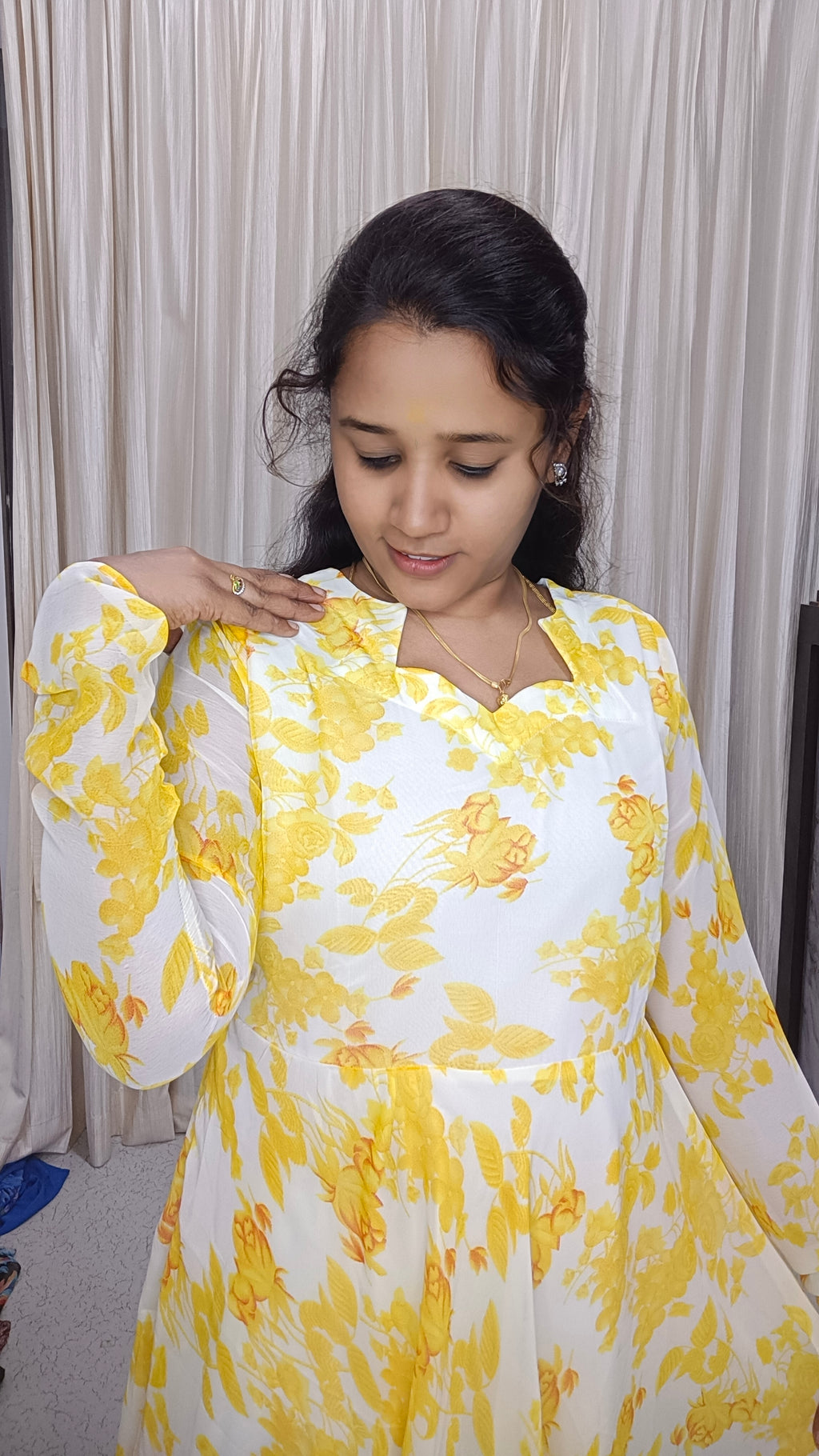 Customized Own Brand Georgette Maxi