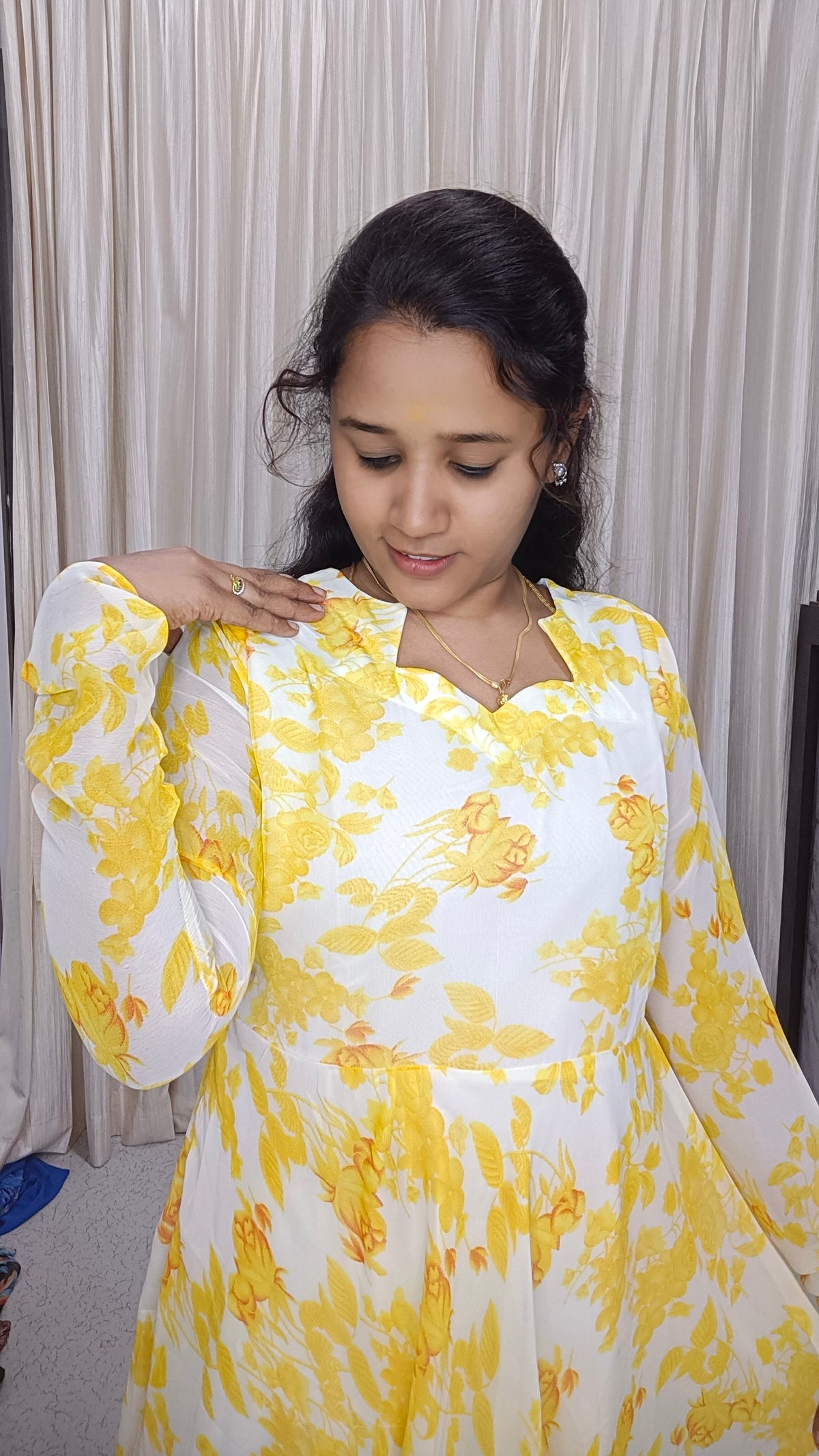 Customized Own Brand Georgette Maxi