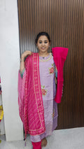 Kurti with pant and dupatta