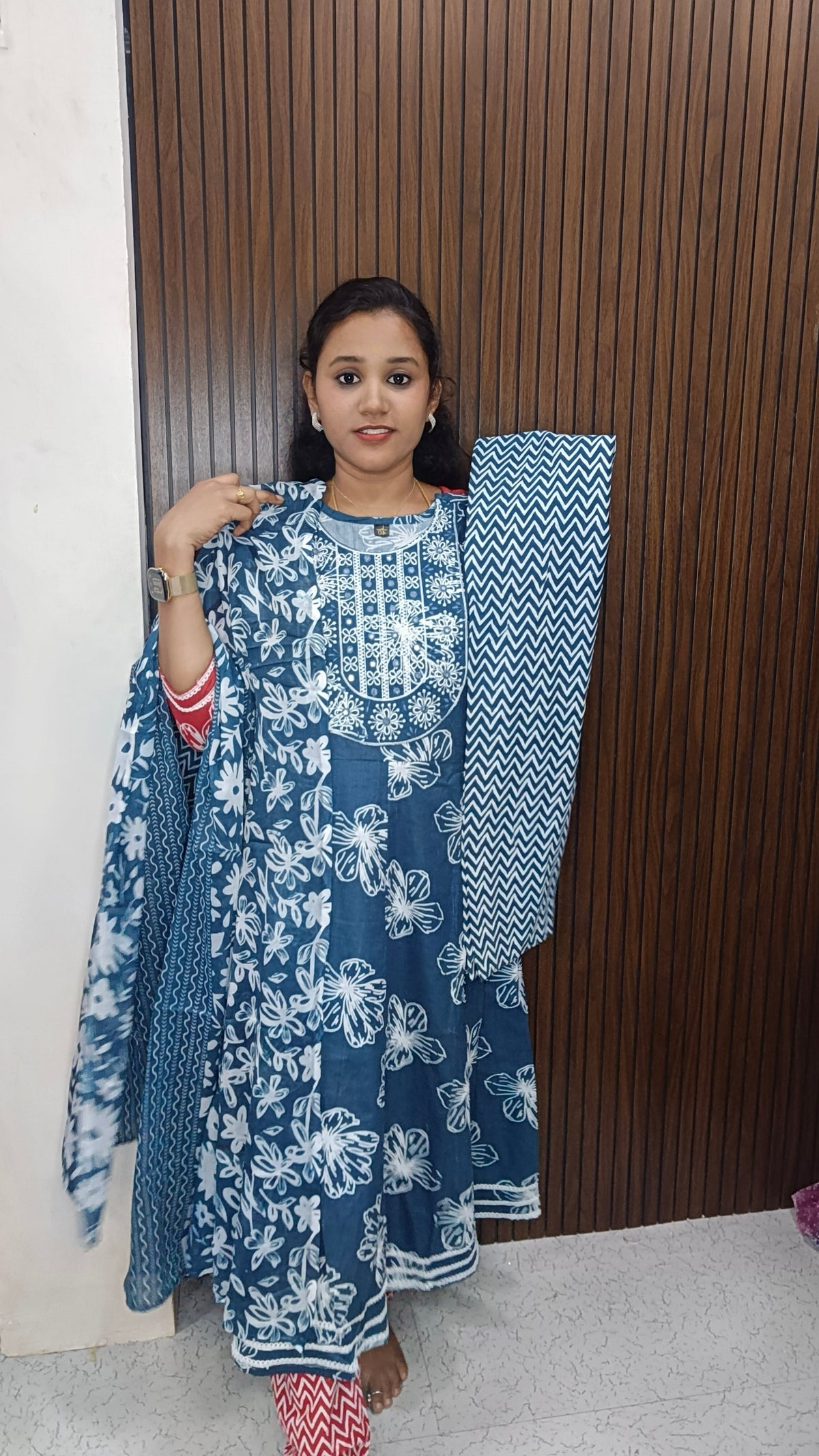Cotton umbrella 3 piece set