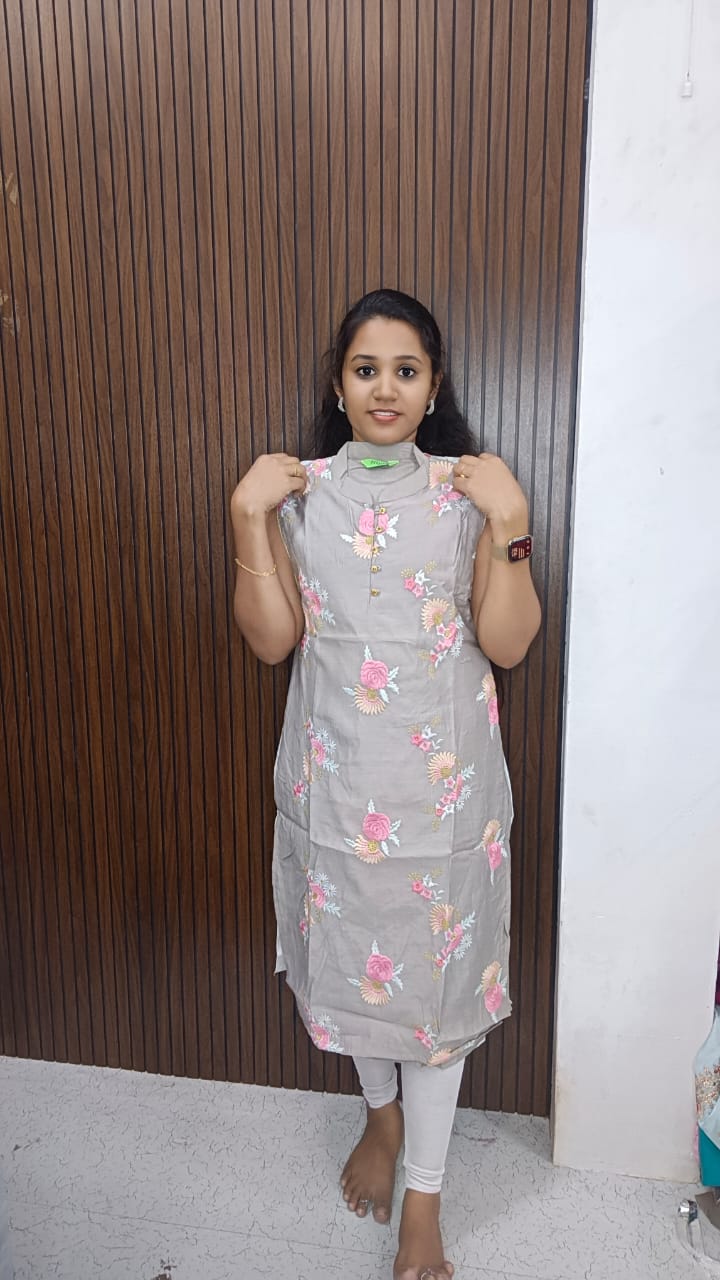 Grand side open Kurti