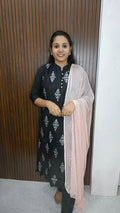 Kurti with pant and dupatta