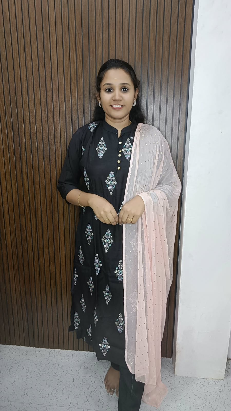 Kurti with pant and dupatta