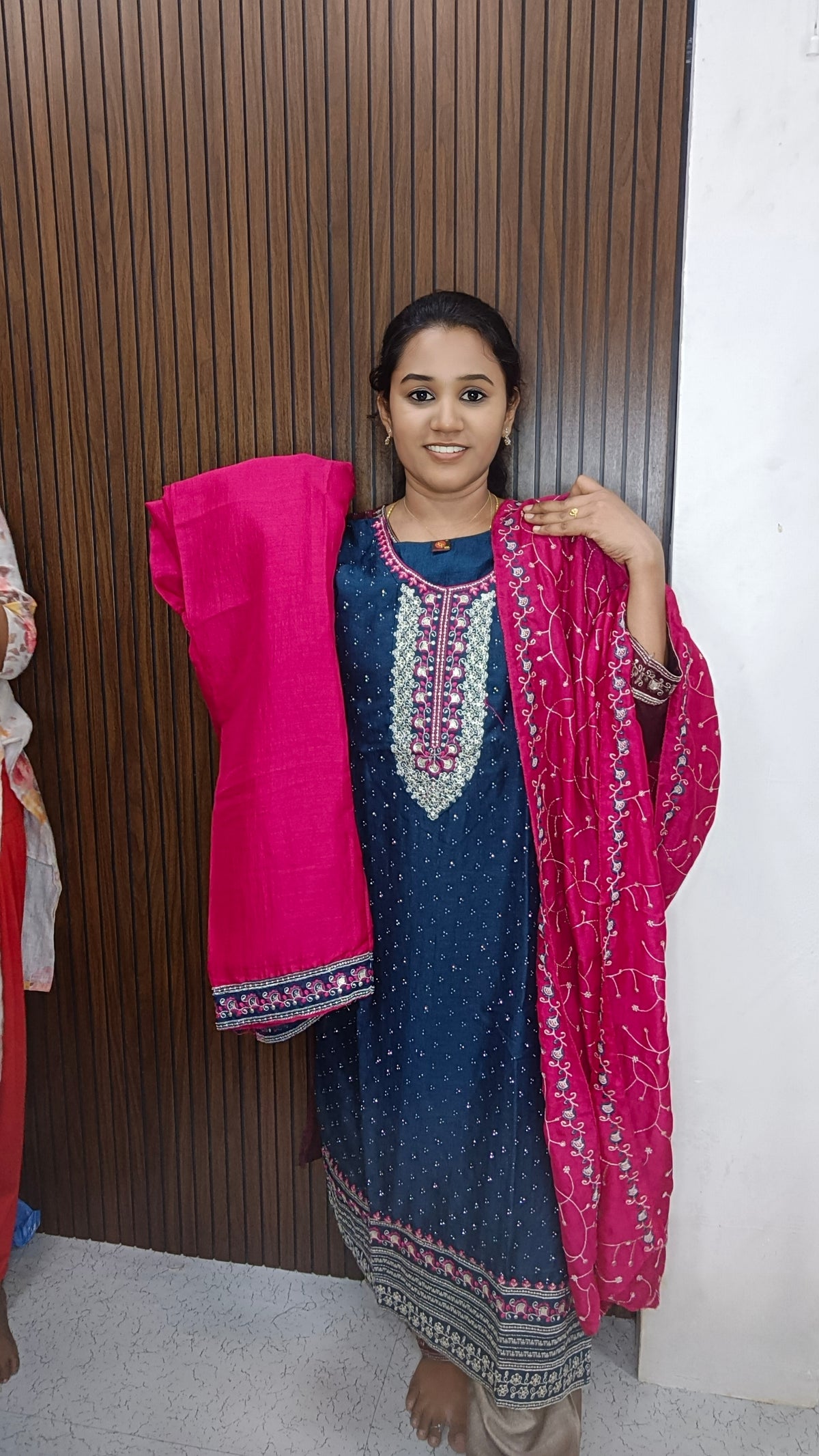 Kurti with pant and dupatta