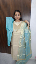 Kurti with pant and dupatta
