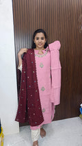 Kurti with pant and duppata