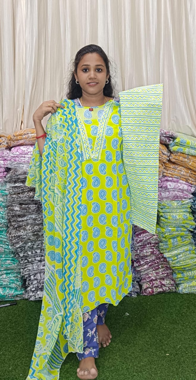 Cotton 3 piece set