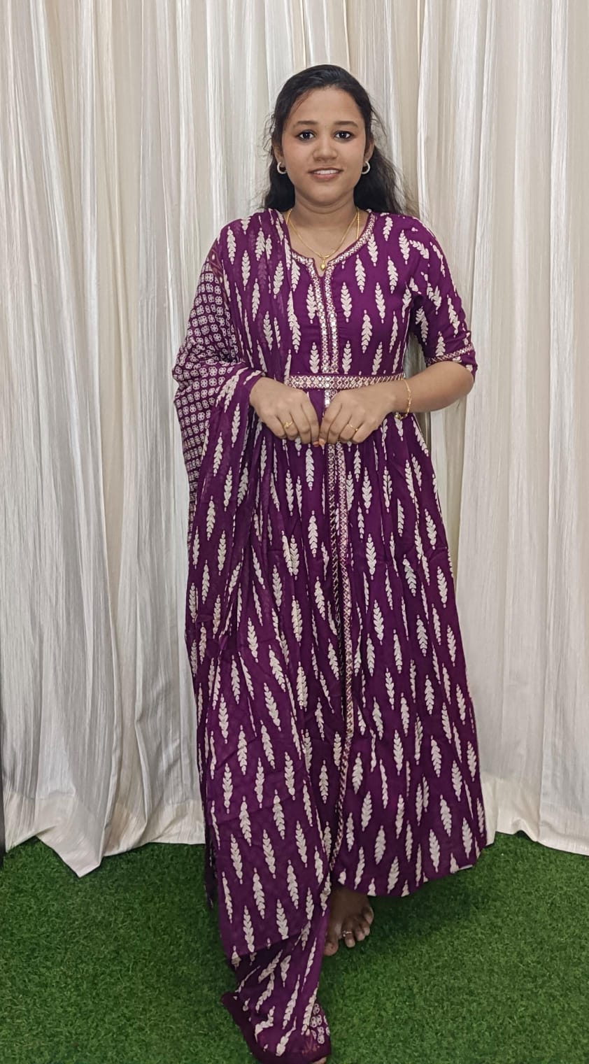 Cotton Umberalla with dupatta