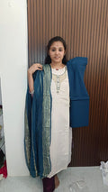 Kurti with pant and dupatta