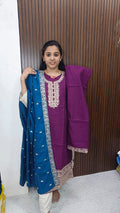 Kurti with pant and duppata
