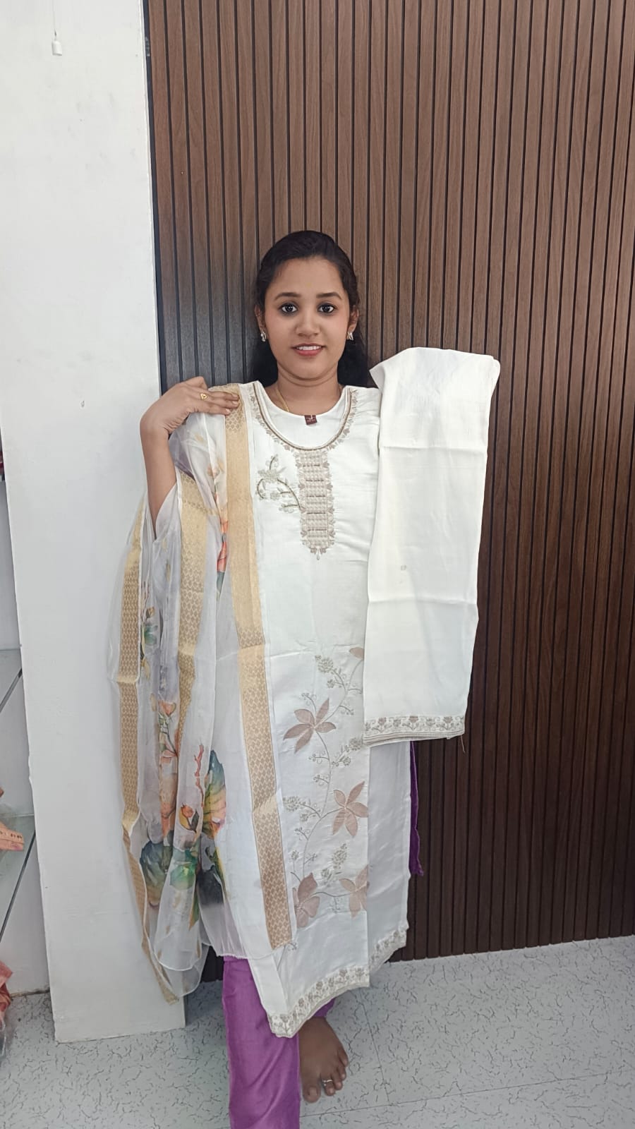 Kurti with pant and duppata